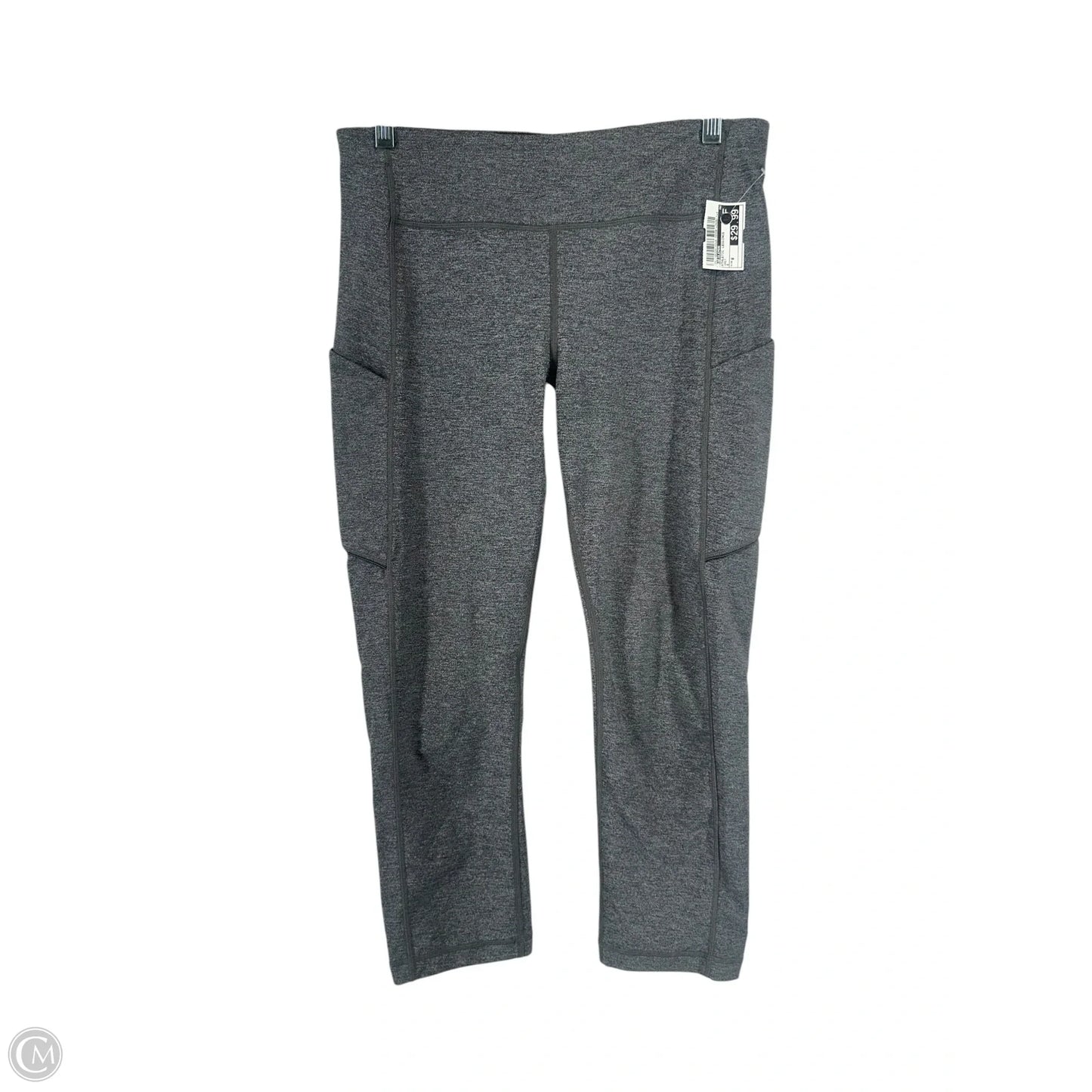 Athletic Leggings By Lululemon In Grey, Size: 8
