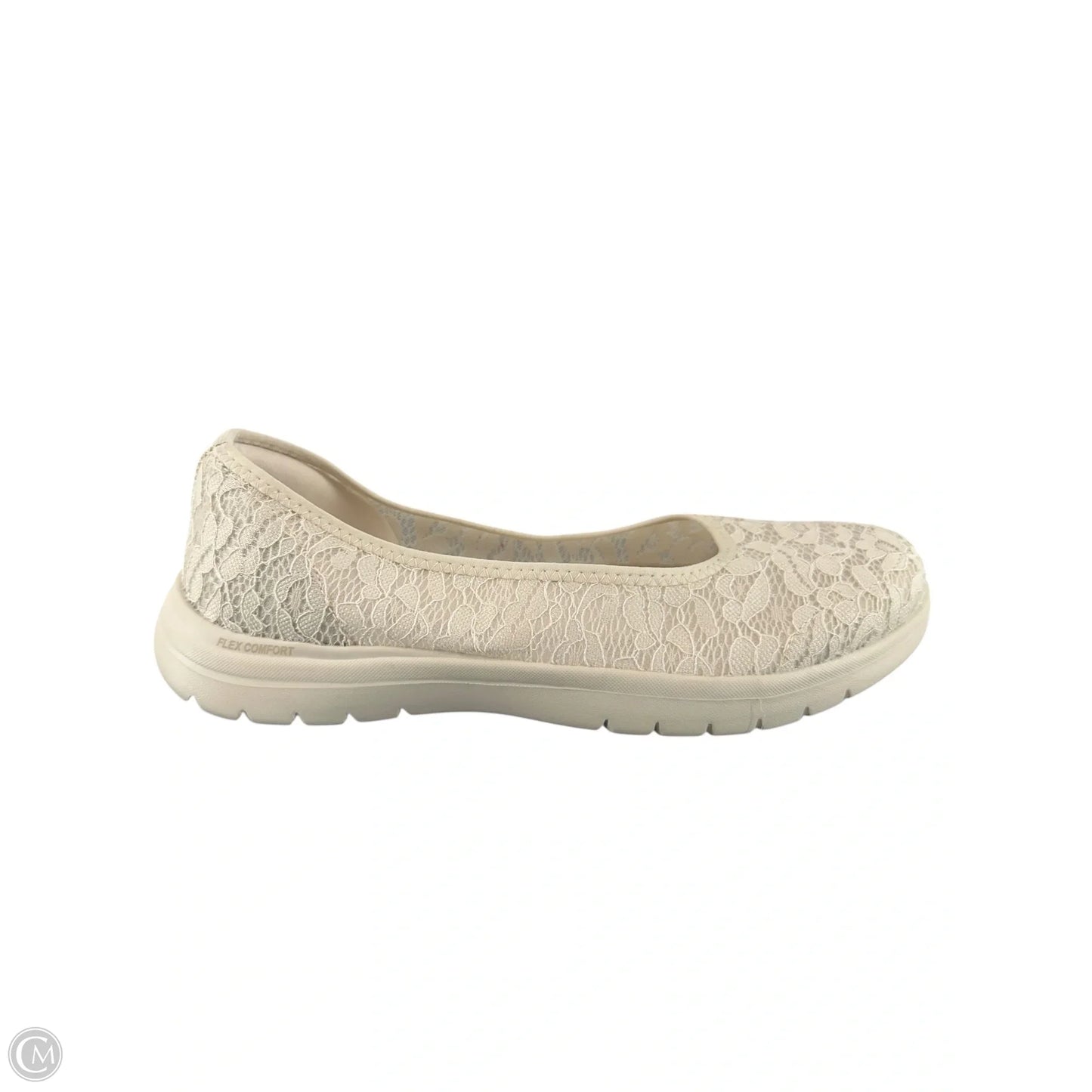 Shoes Flats By Skechers In White, Size: 8.5