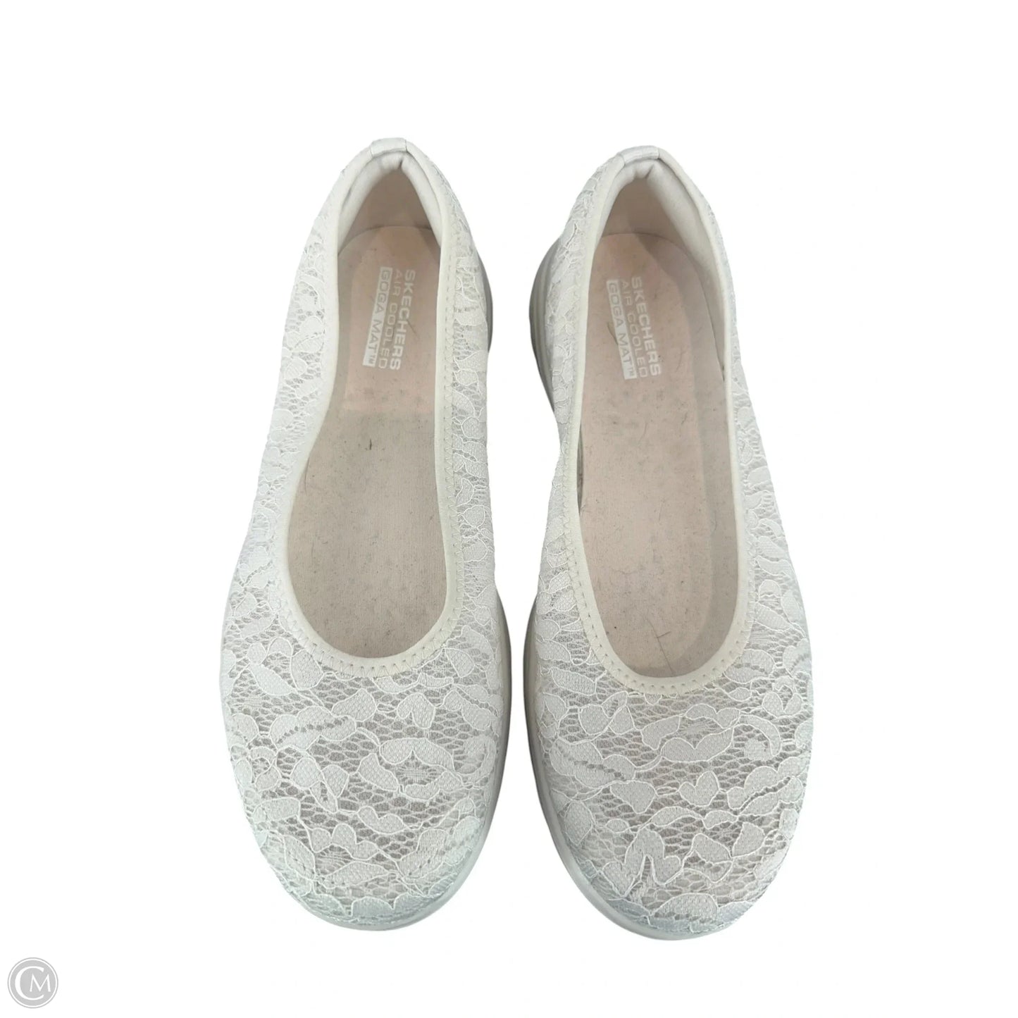 Shoes Flats By Skechers In White, Size: 8.5
