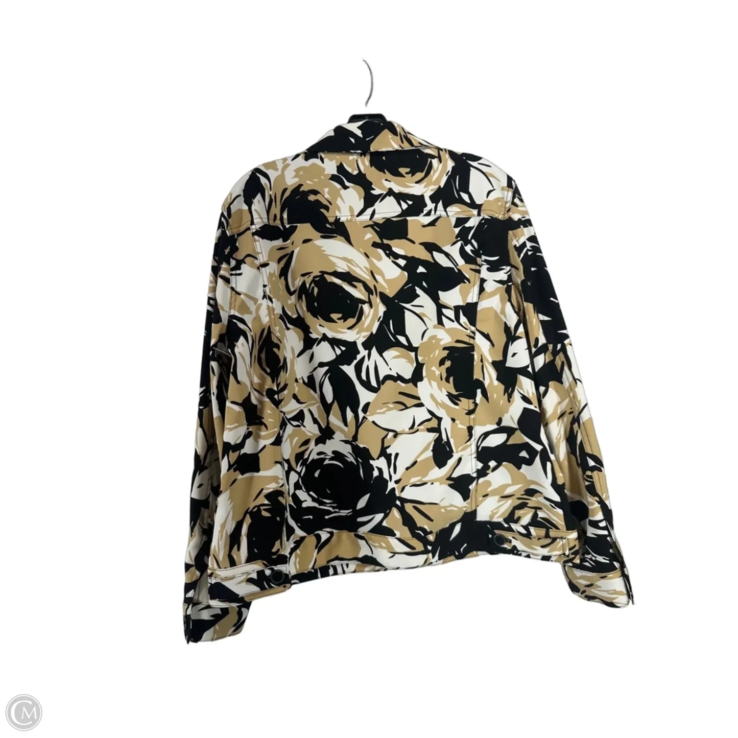 Blazer By Harve Bernard In Floral Print, Size: Xl