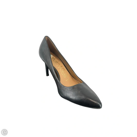 Shoes Heels Stiletto By Calvin Klein In Black, Size: 8