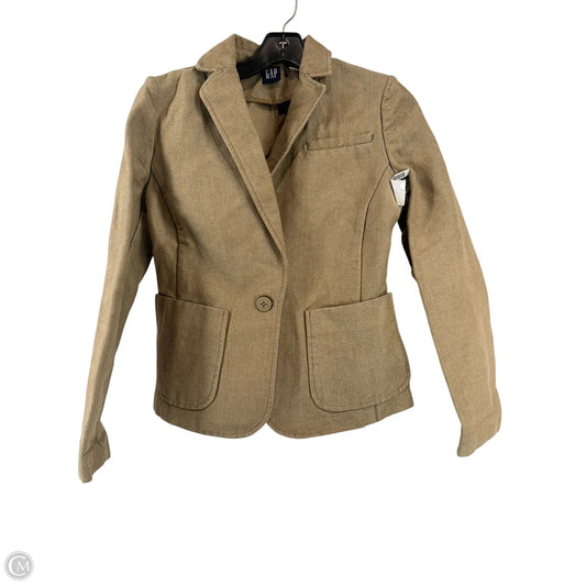Blazer By Gap In Tan, Size: S