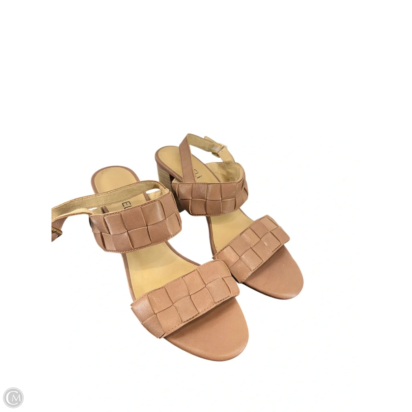 Shoes Heels Block By Vaneli In Taupe, Size: 9.5
