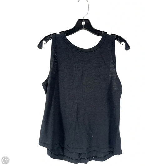 Top Sleeveless By Clothes Mentor In Black & Blue, Size: M