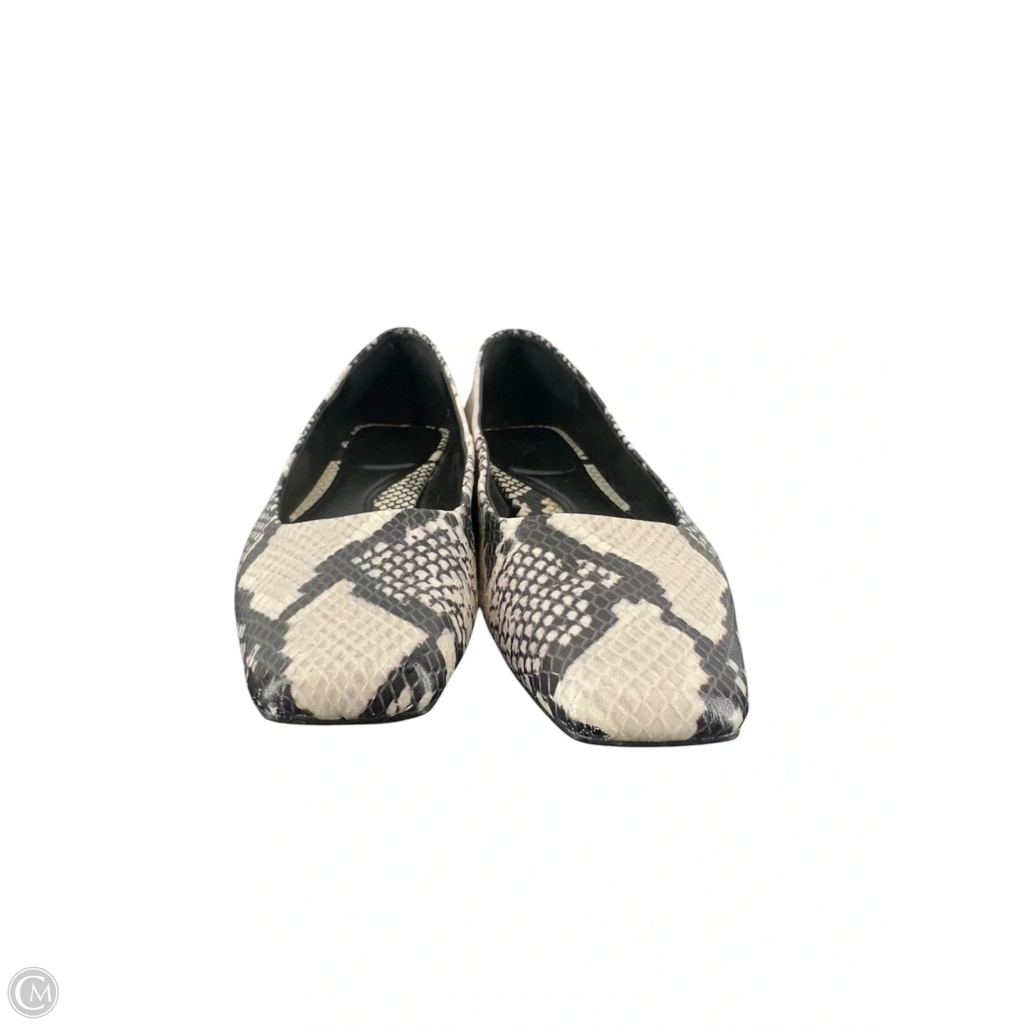 Shoes Flats By Zara In Animal Print, Size: 8