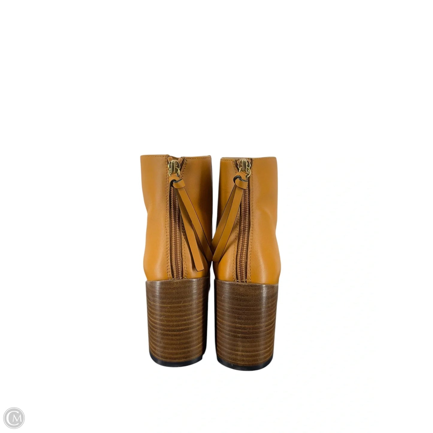 Boots Designer By Stuart Weitzman In Brown, Size: 8.5