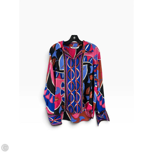 Top Long Sleeve By Zara In Multi-colored, Size: Xl
