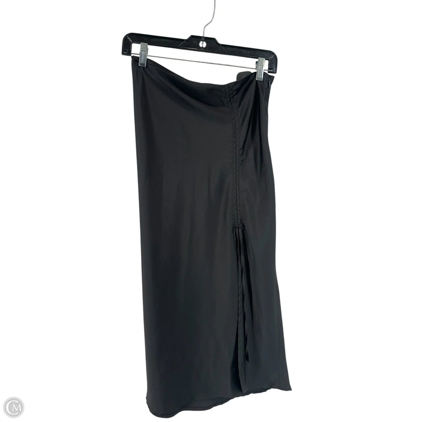 Skirt Midi By Forever 21 In Black, Size: M