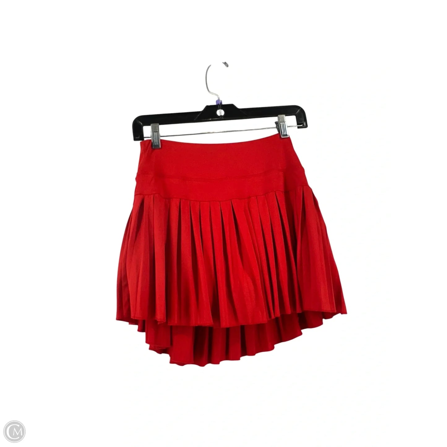 Athletic Skirt By Gb In Red, Size: M