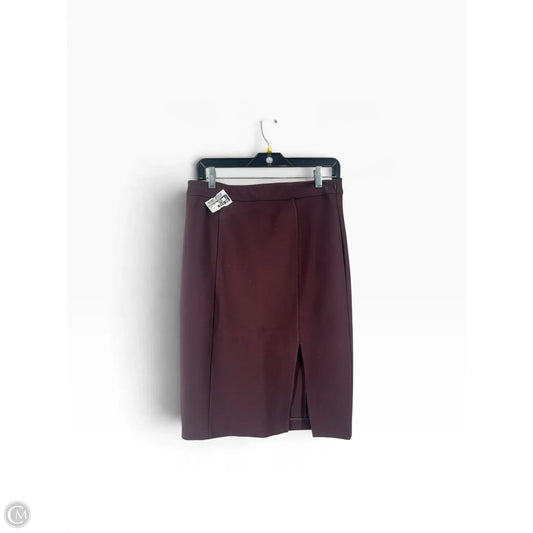 Skirt Midi By Kenneth Cole In Brown, Size: 10