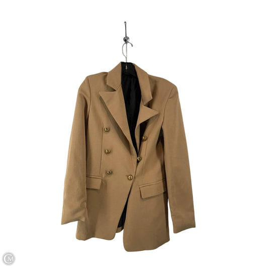 Blazer By Clothes Mentor In Beige, Size: M