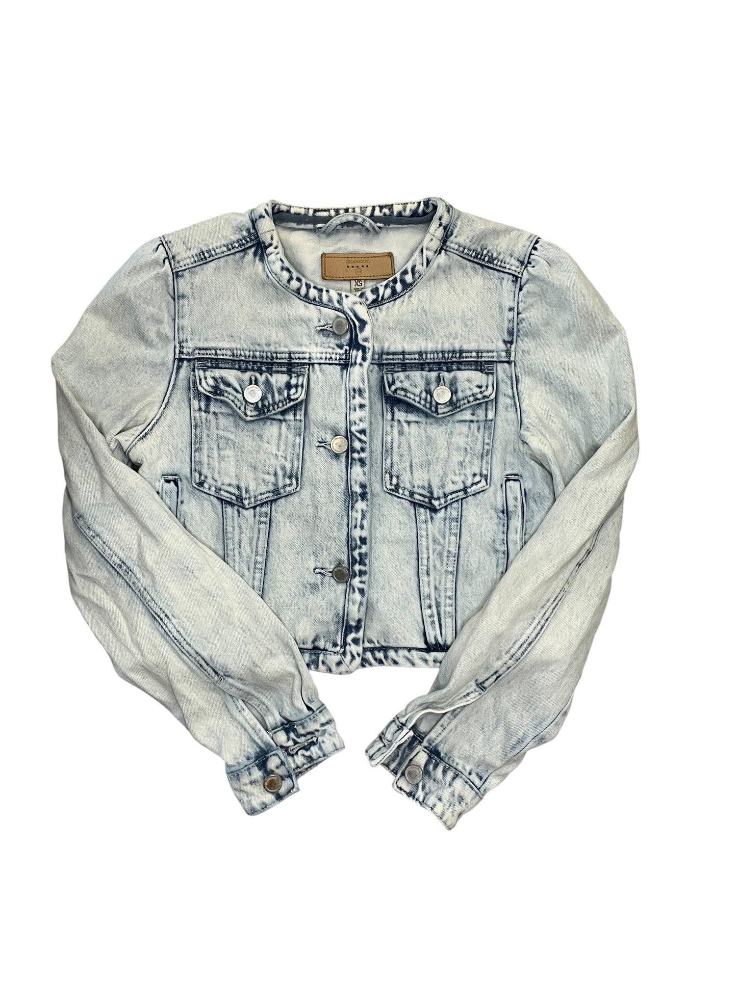 Jacket Denim By Blanknyc In Blue Denim, Size:Xs