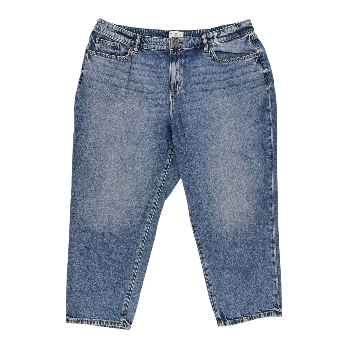 Jeans Boyfriend By Lane Bryant In Blue Denim, Size:20