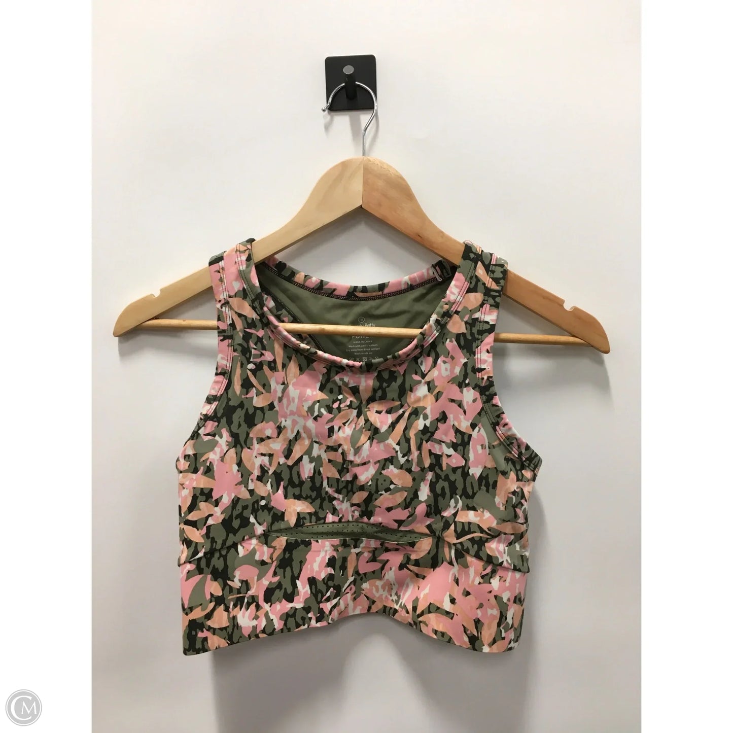 Athletic Bra By Sweaty Betty In Floral Print, Size: M