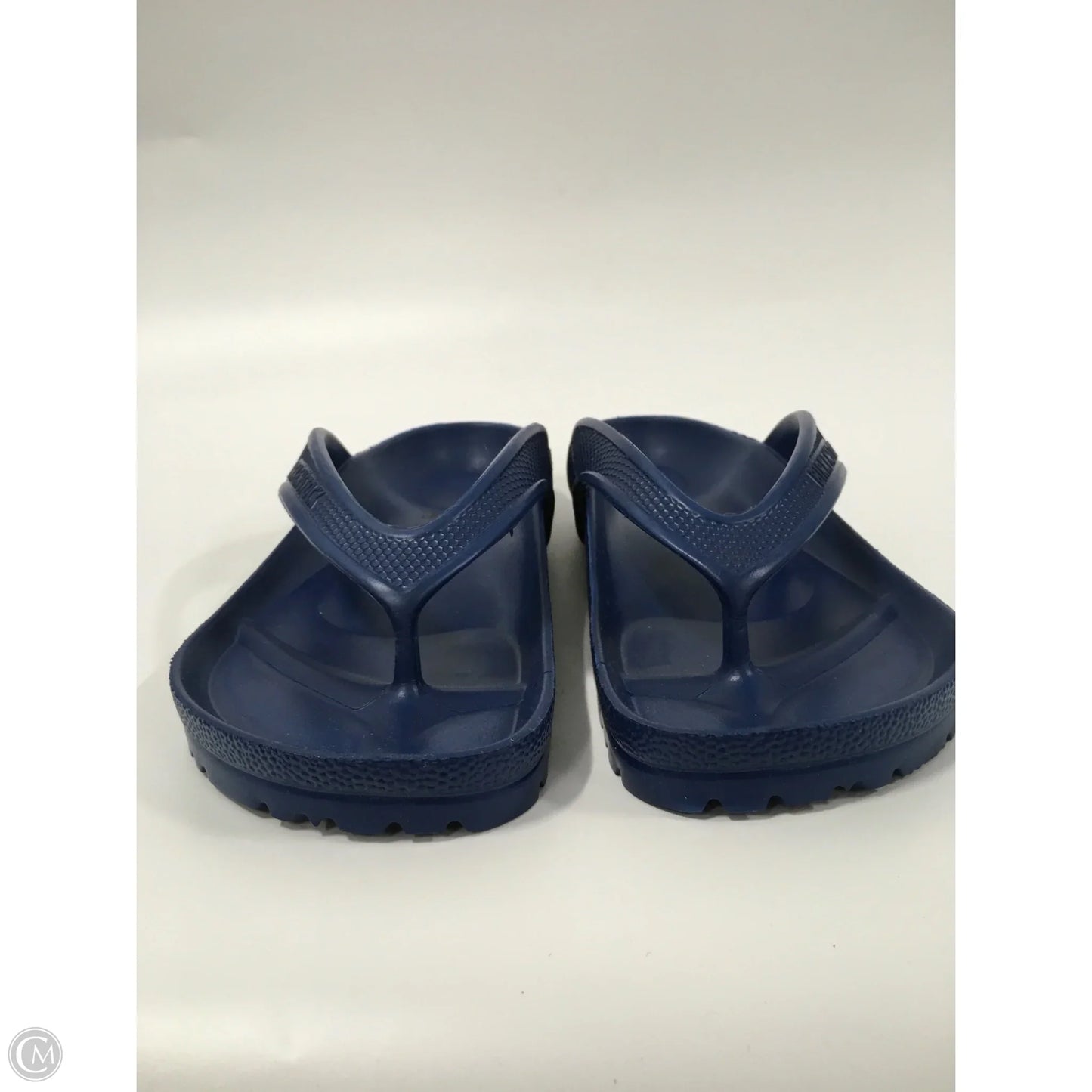 Sandals Flip Flops By Birkenstock In Navy, Size: 6.5