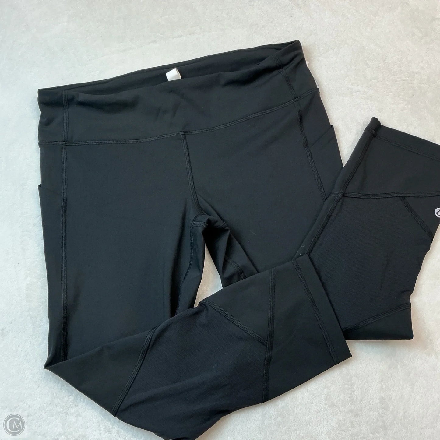 Athletic Capris By Lululemon In Black, Size: 10