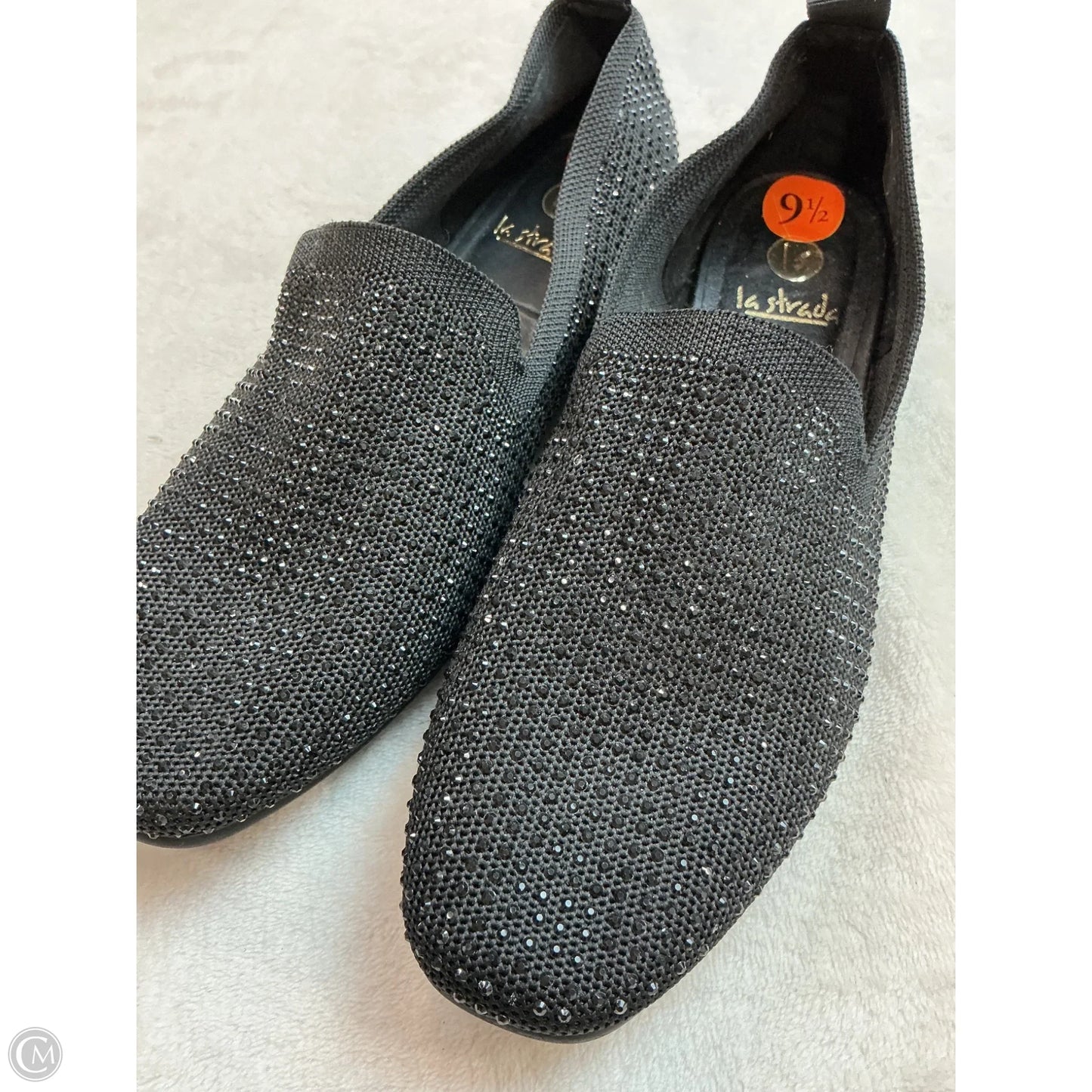 Shoes Flats By Clothes Mentor In Black, Size: 9.5