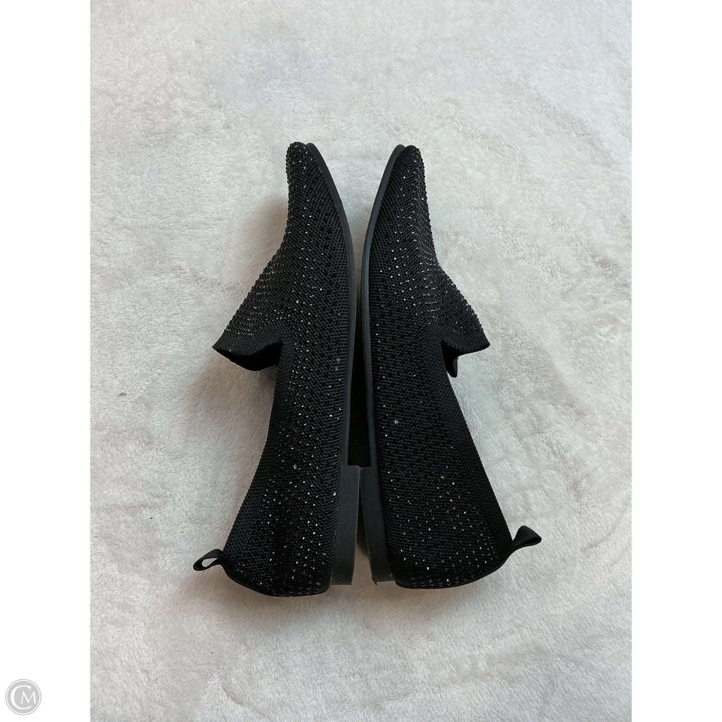 Shoes Flats By Clothes Mentor In Black, Size: 9.5