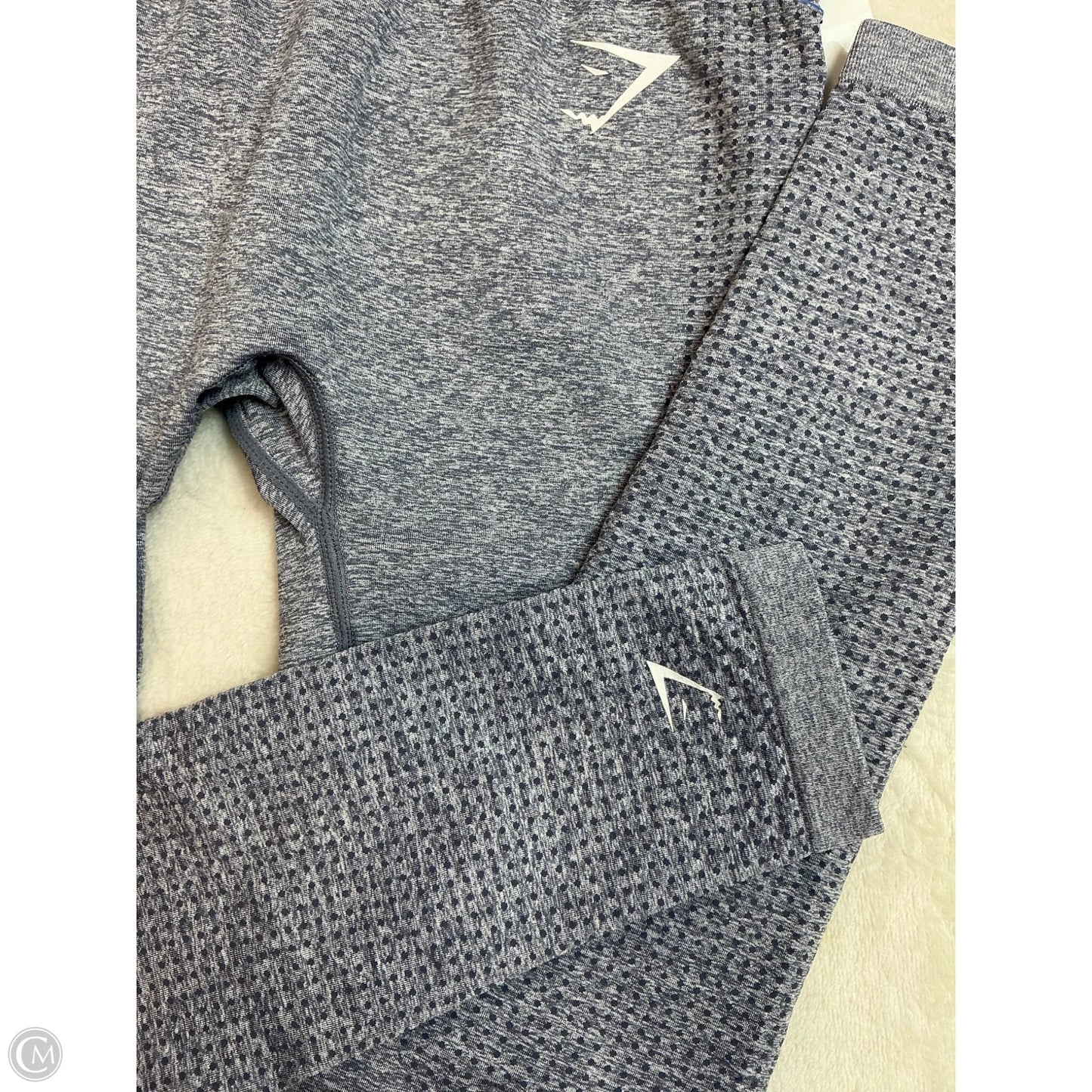 Athletic Leggings By Gym Shark In Blue, Size: Xs