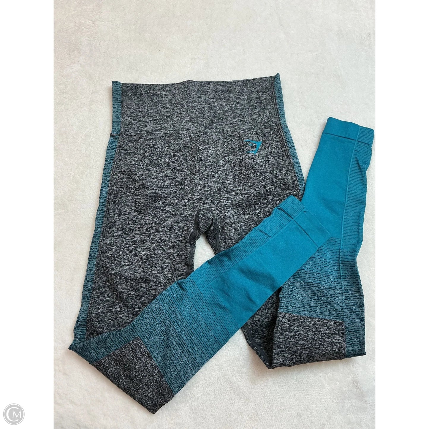 Athletic Leggings By Gym Shark In Grey, Size: Xs