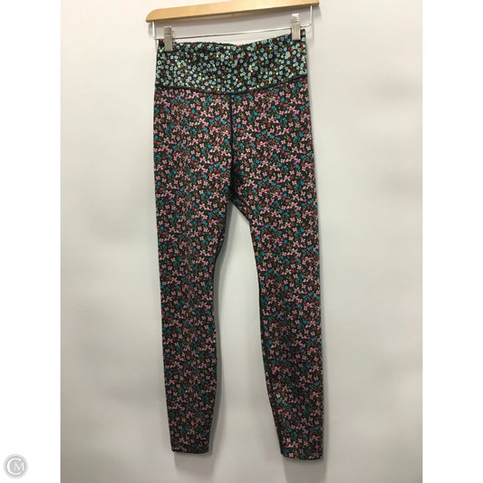 Athletic Leggings By Nike In Floral Print, Size: S