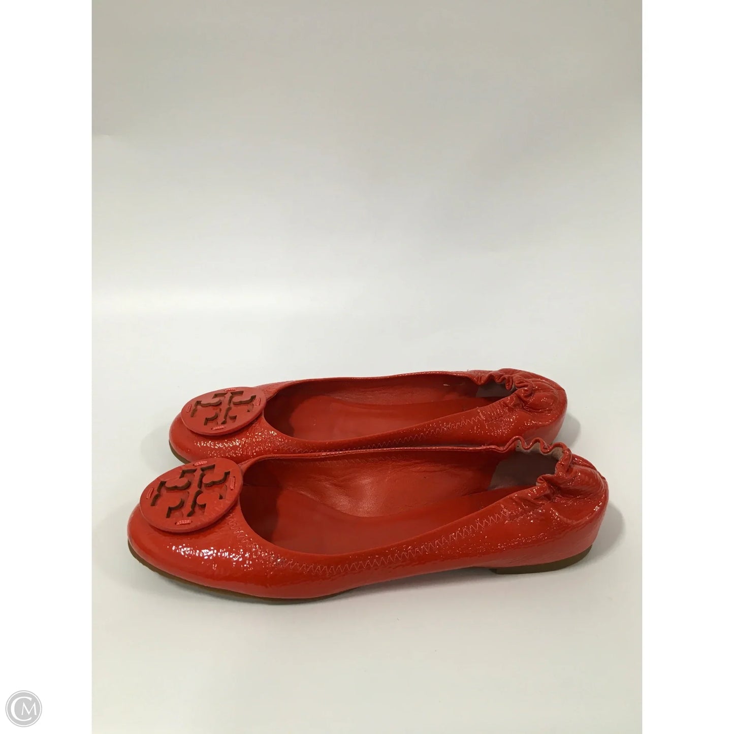Shoes Designer By Tory Burch In Orange, Size: 9