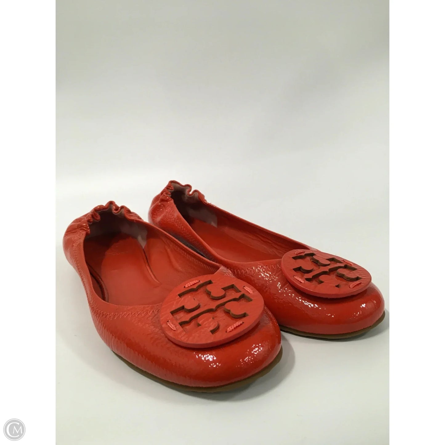 Shoes Designer By Tory Burch In Orange, Size: 9