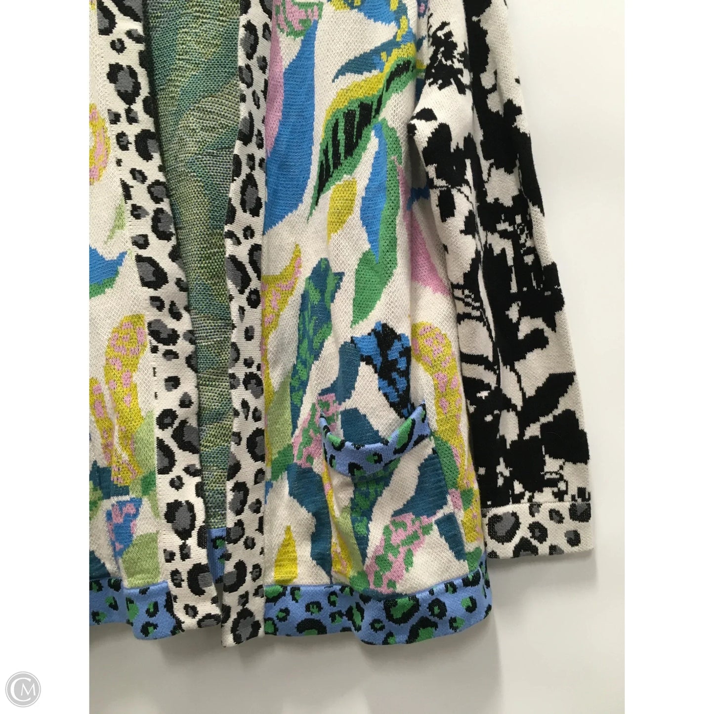 Sweater Cardigan By Maeve In Multi-colored, Size: S