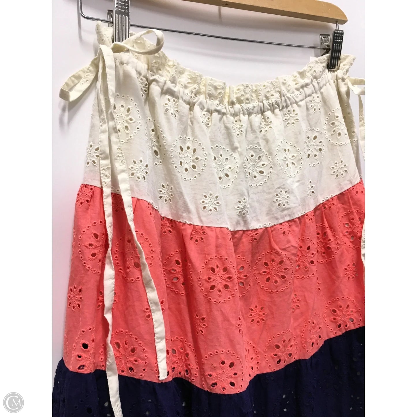 Skirt Maxi By Hutch In Blue & Orange, Size: Xs