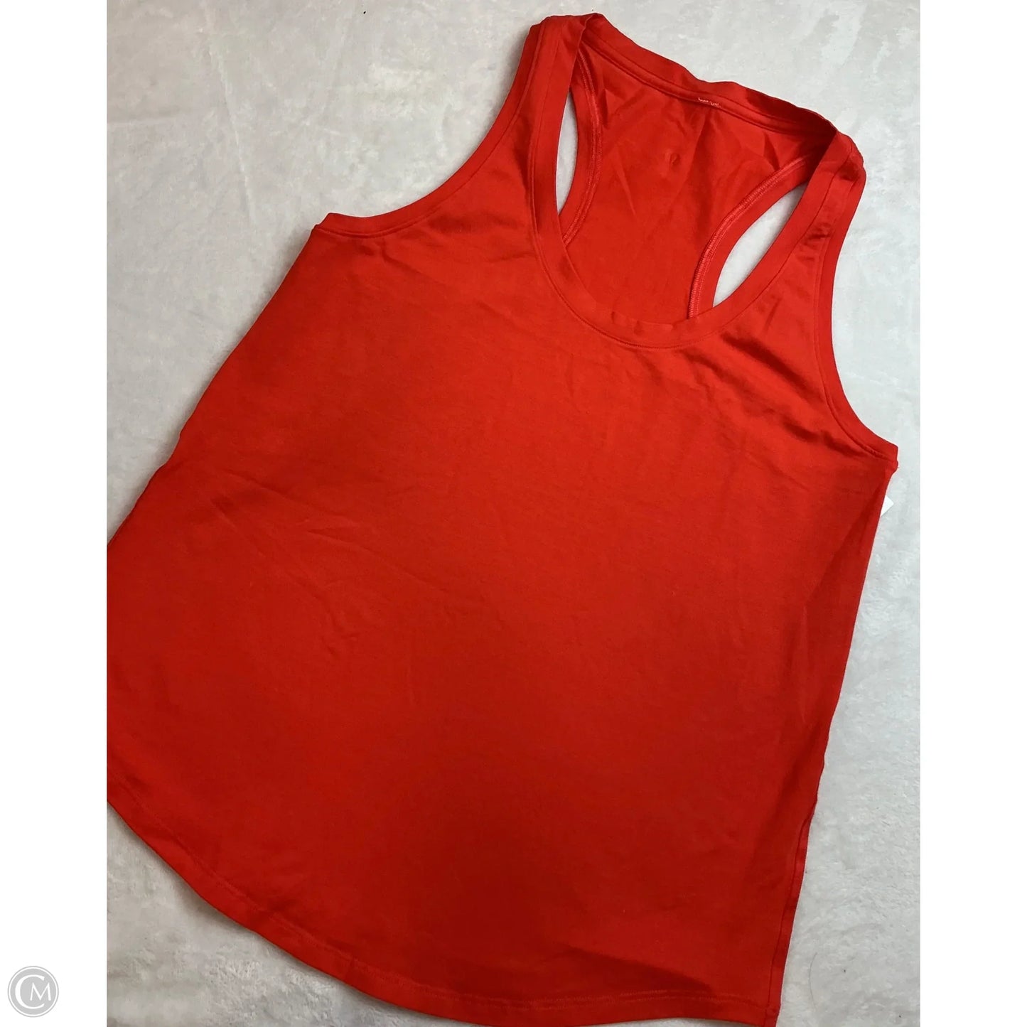 Athletic Tank Top By Lululemon In Orange, Size: 8
