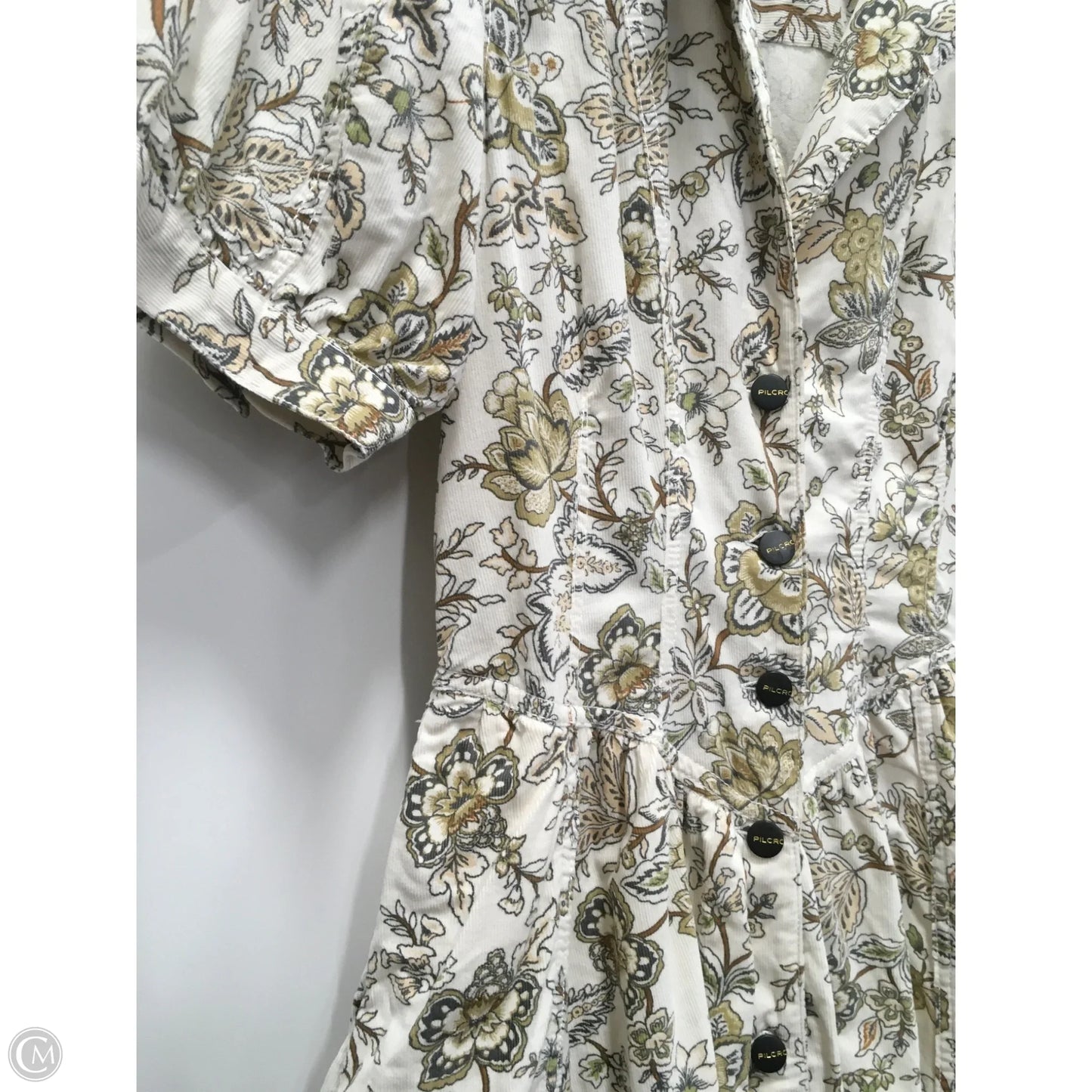 Dress Casual Midi By Pilcro In Floral Print, Size: 12