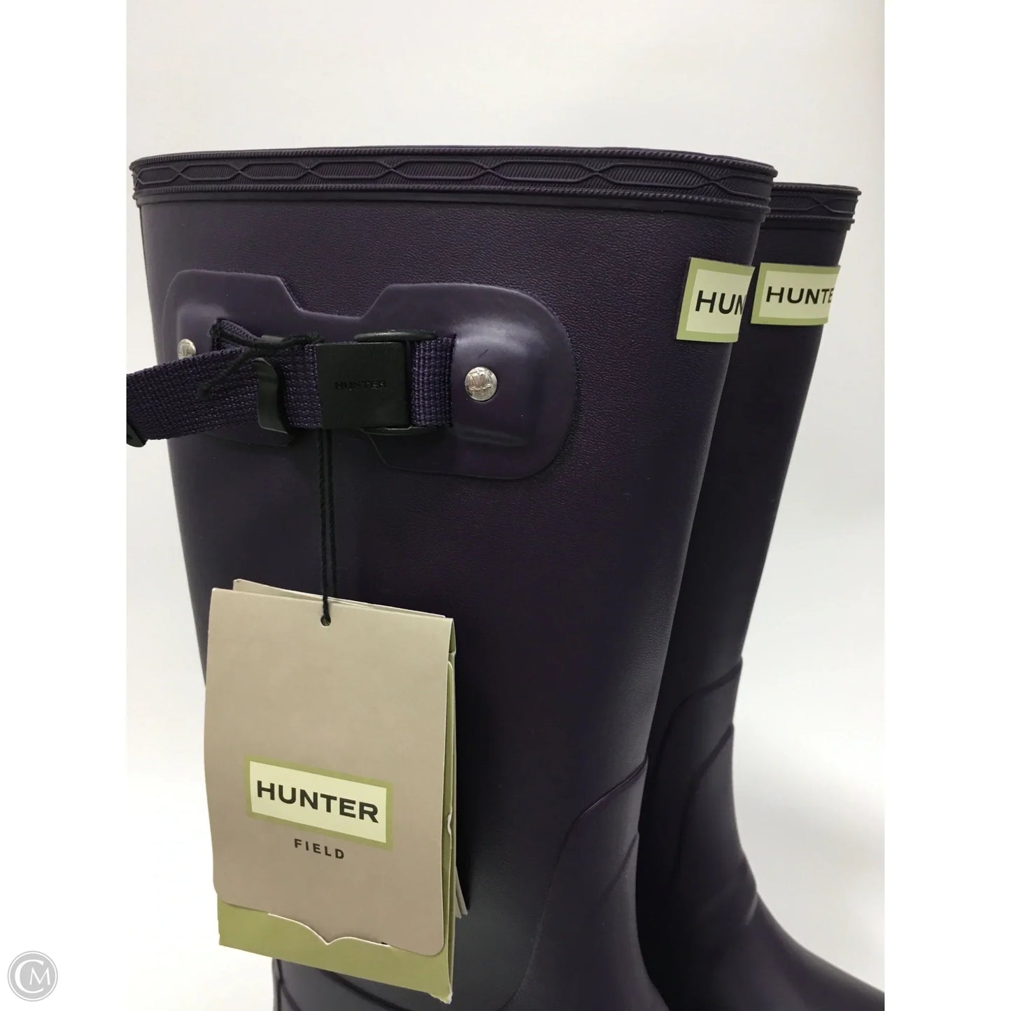 Boots Rain By Hunter In Purple, Size: 10