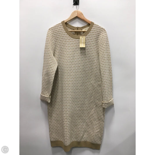 Dress Casual Short By Michael By Michael Kors In Tan, Size: Xl