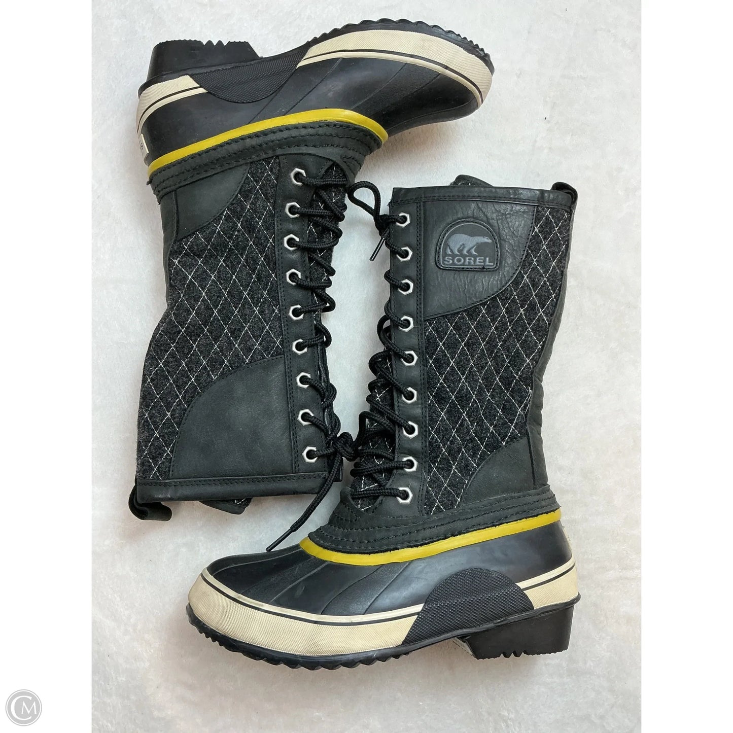 Boots Rain By Sorel In Black, Size: 5