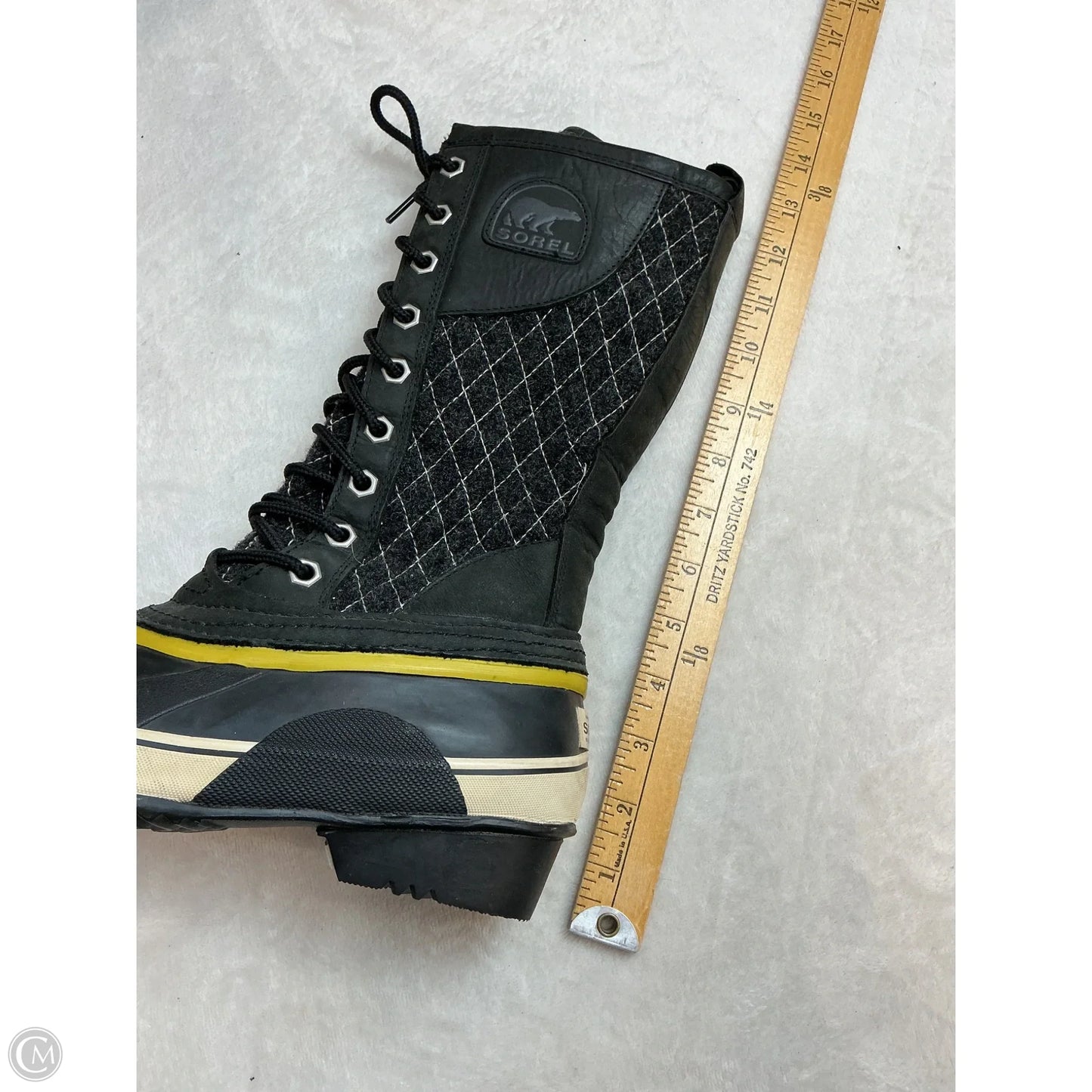 Boots Rain By Sorel In Black, Size: 5