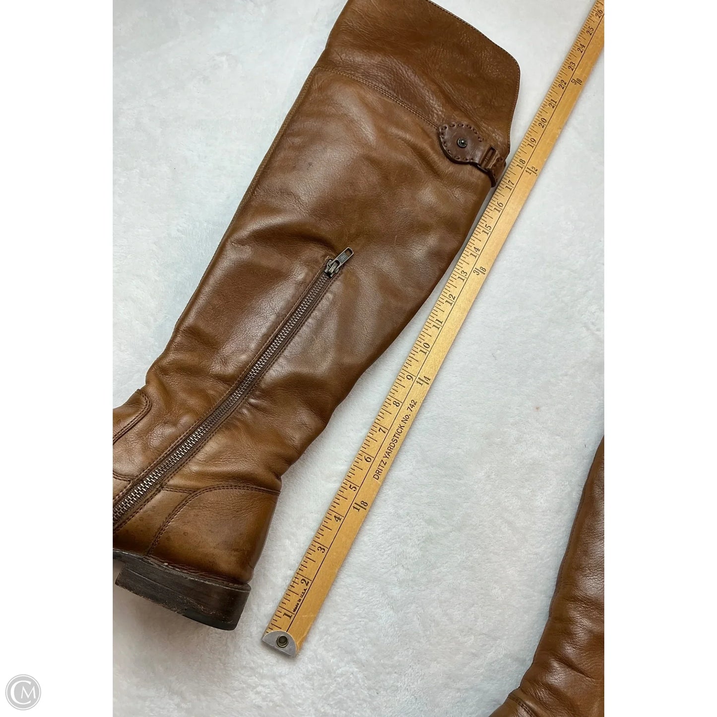 Boots Designer By Frye In Tan, Size: 8