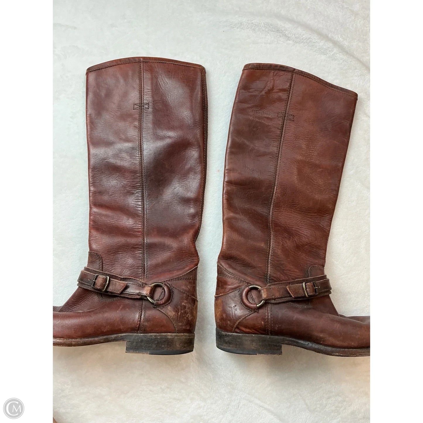Boots Designer By Frye In Tan, Size: 8