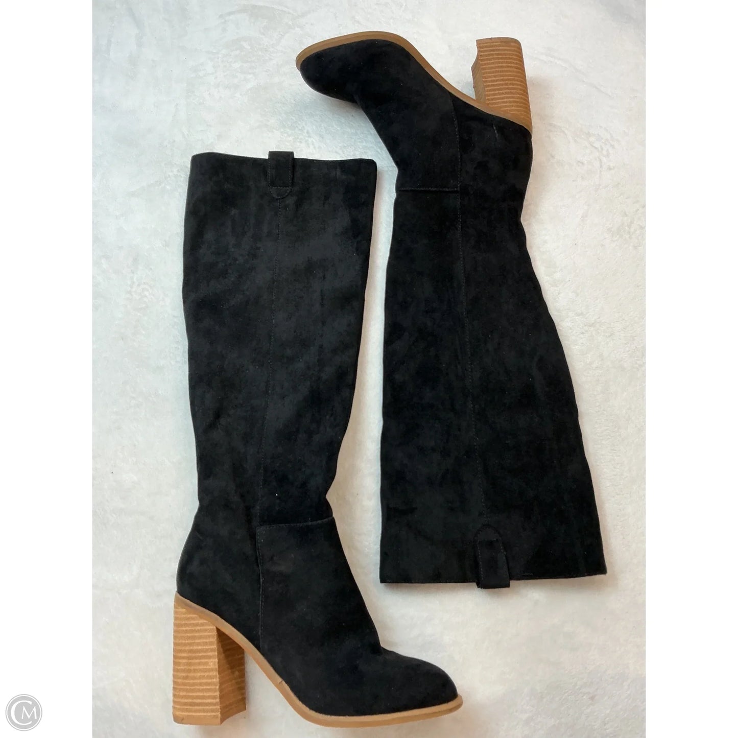 Boots Mid-calf Heels By Oasis Society In Black, Size: 8.5