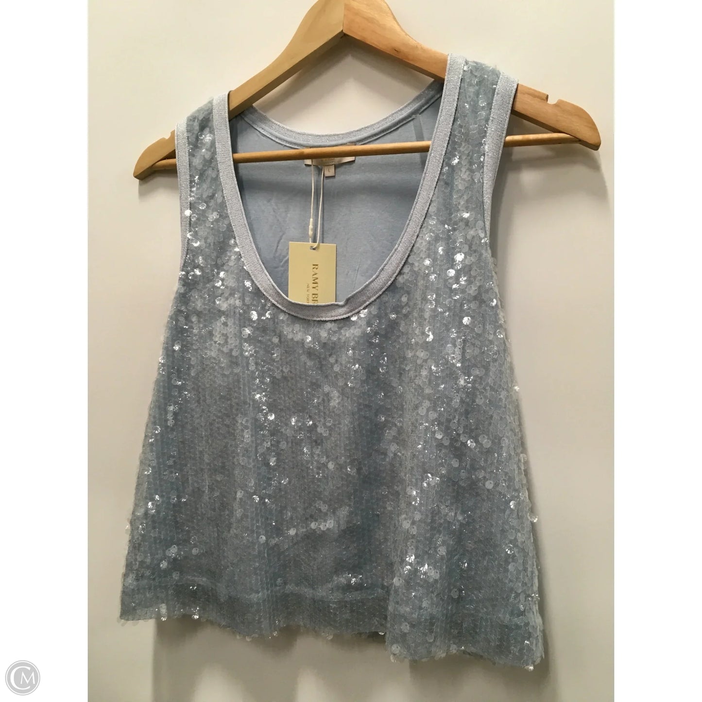 Top Sleeveless By Ramy Brook In Blue, Size: L