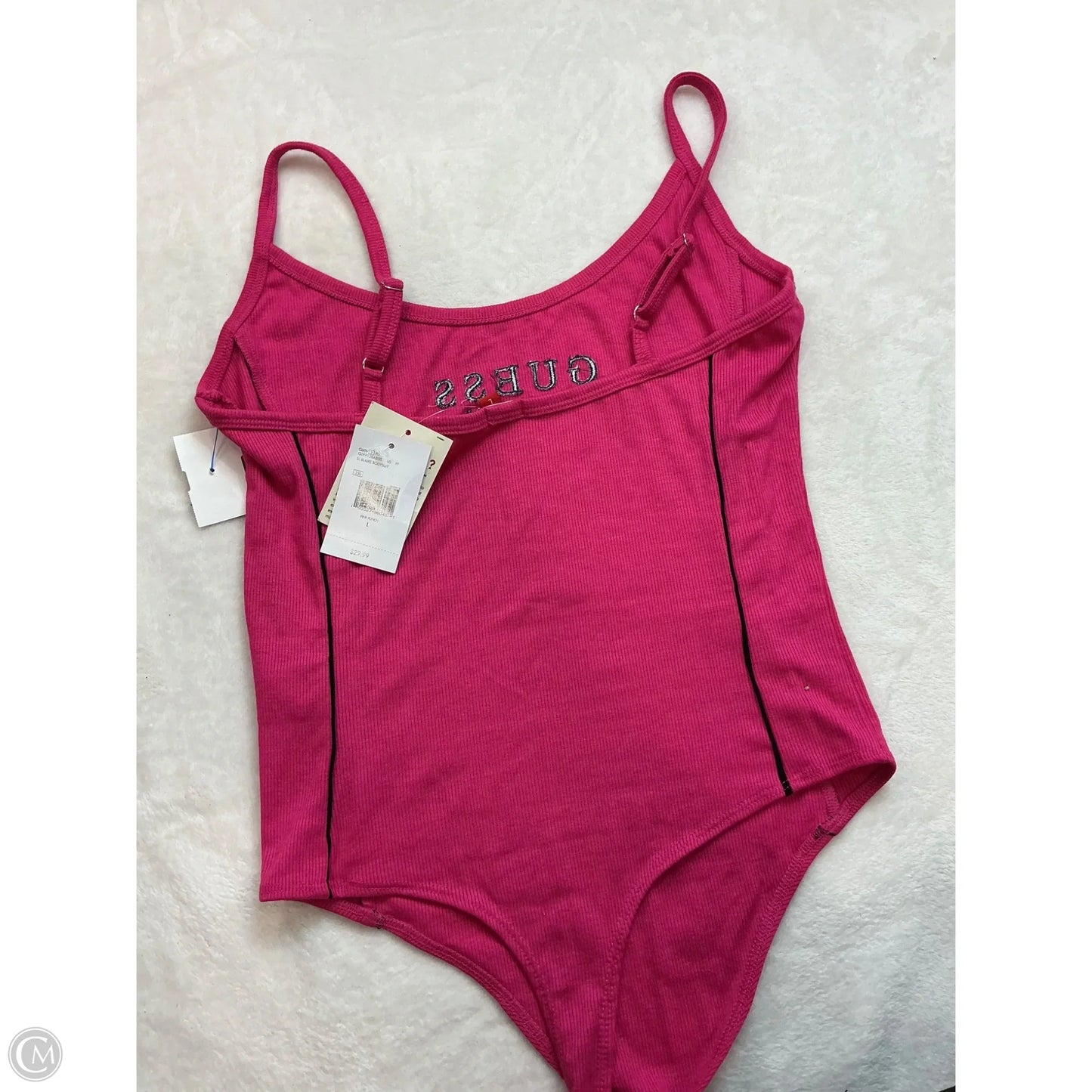 Bodysuit By Guess In Pink, Size: L
