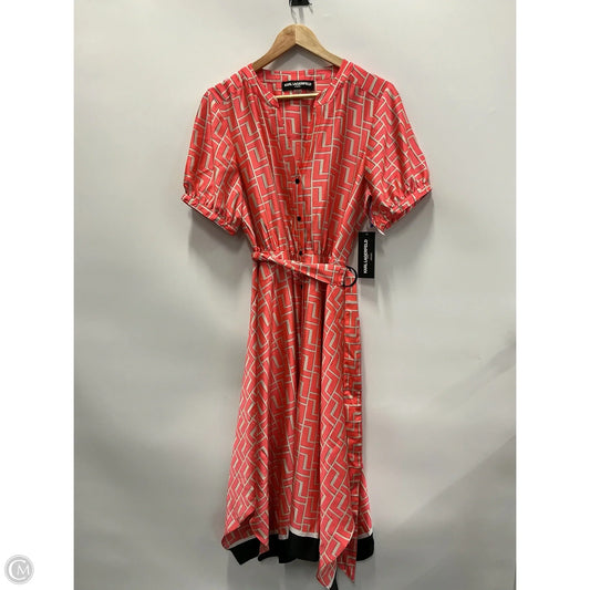 Dress Designer By Karl Lagerfeld In Pink, Size: 12