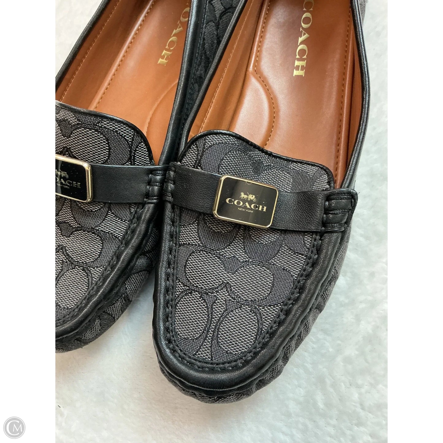 Shoes Designer By Coach In Black, Size: 8.5