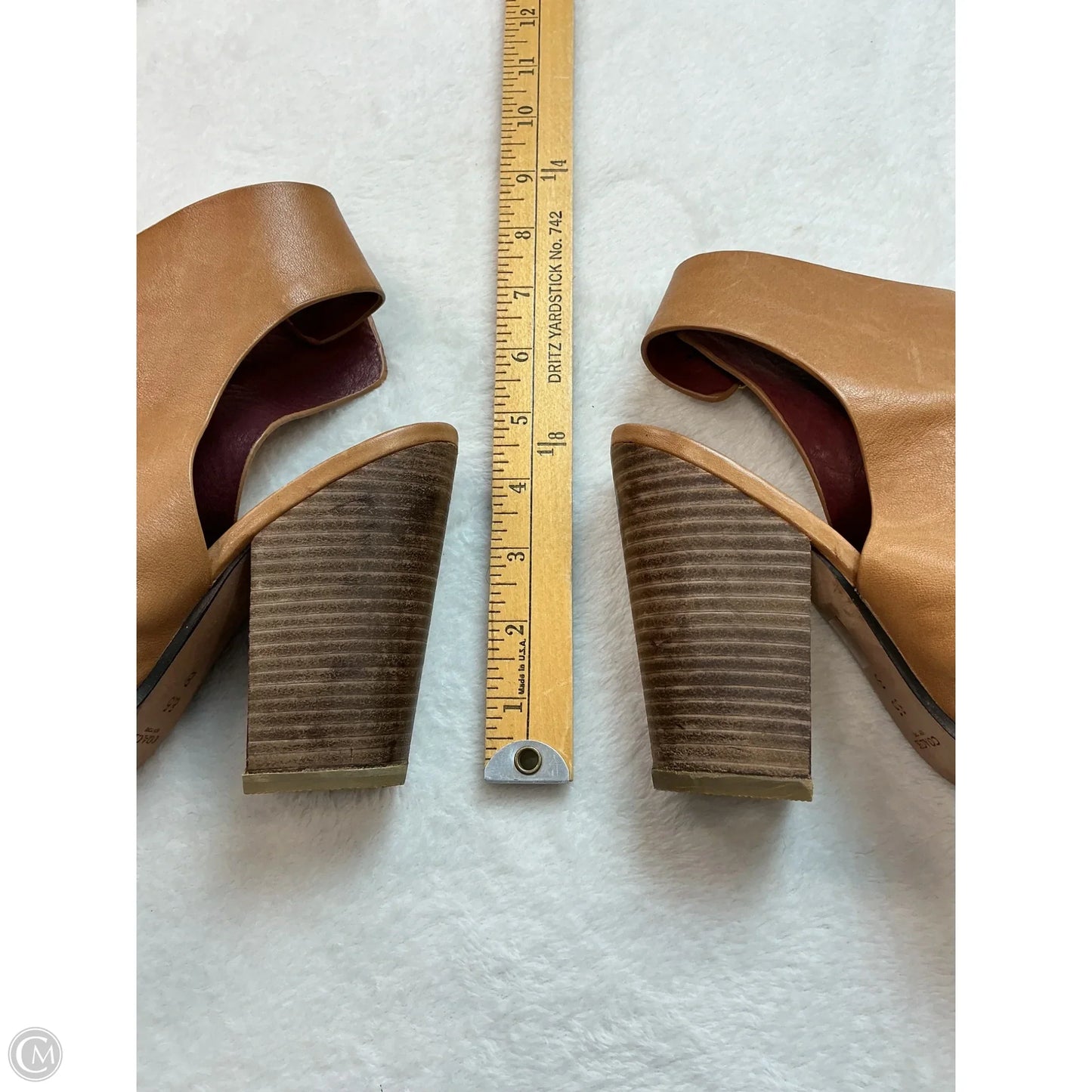 Shoes Designer By Coach In Tan, Size: 8.5