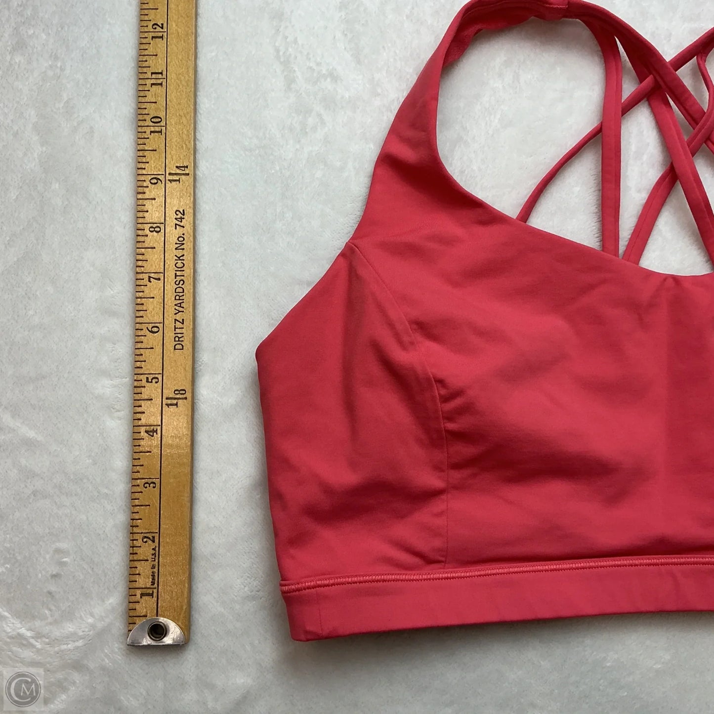 Athletic Bra By Lululemon In Pink, Size: 14