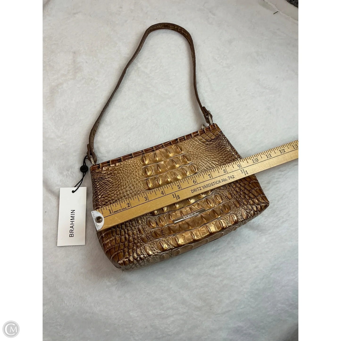 Handbag Designer By Brahmin, Size: Small