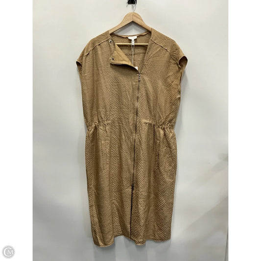 Dress Designer By Escada In Tan, Size: L