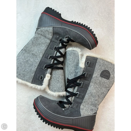 Boots Snow By Sorel In Grey, Size: 8