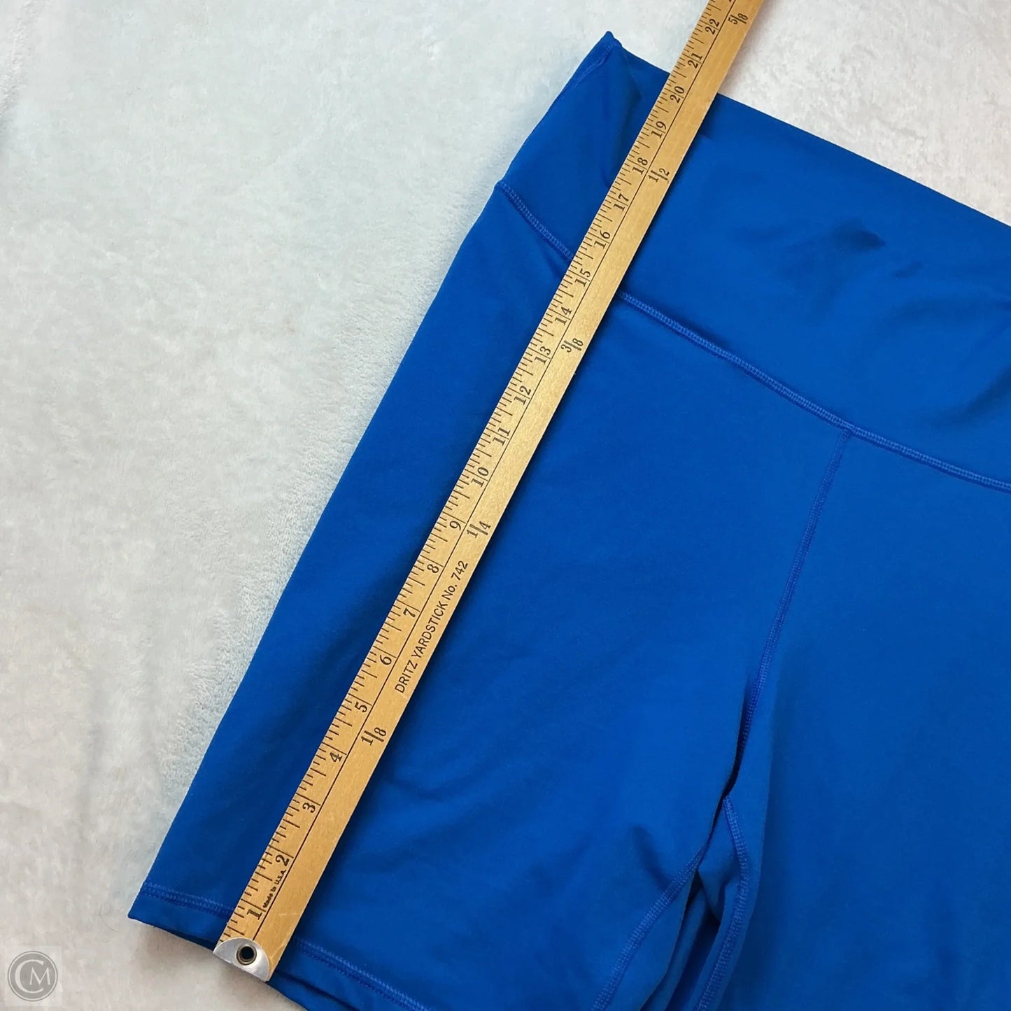 Athletic Shorts By Fabletics In Blue, Size: 2x