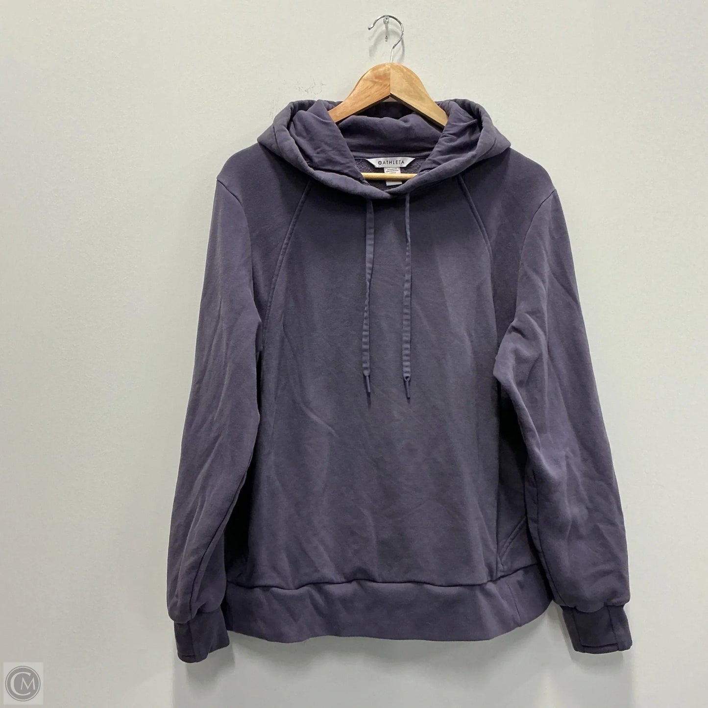 Athletic Sweatshirt Hoodie By Athleta In Purple, Size: 1x
