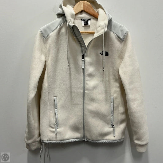 Jacket Fleece By The North Face In Cream & Grey, Size: M
